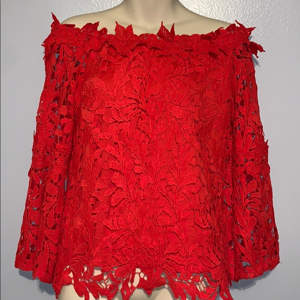 Beautiful Red Blouse